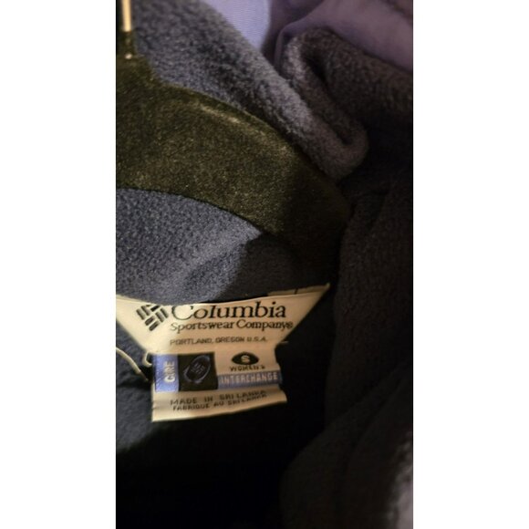 Columbia Core Interchange Jacket Womens Small Winter Ski Full Zip Snap Up Warm - Picture 4 of 14